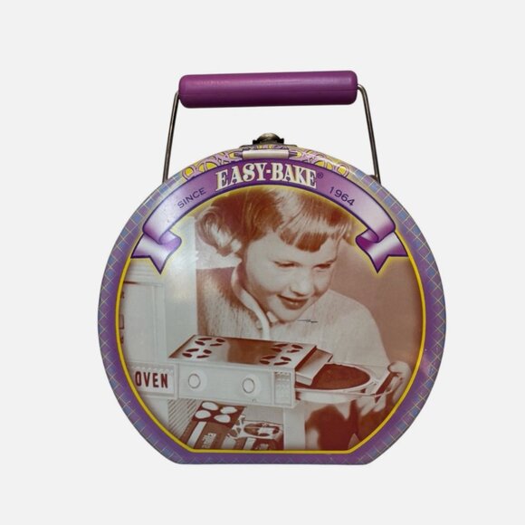 Easy Bake Oven Limited Edition Tin Storage Box with Handle Vintage 1999 - Picture 1 of 7
